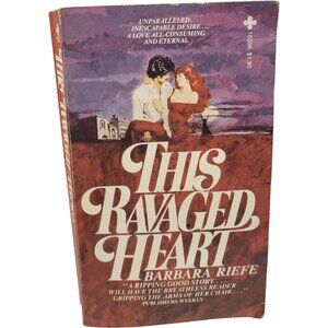 This Ravaged Heart by Barbara Riefe – 1977 Vintage Romance Paperback